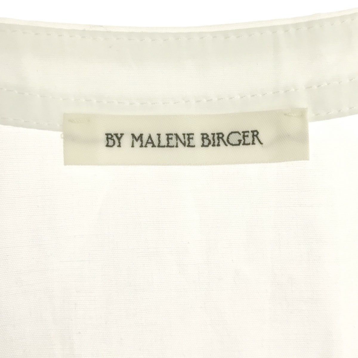 BY MALENE BIRGER バイマレーネビルガー Lunae スクープネック Tシャツ Q72079005 ホワイト 34 IT3HEPYNH6J0 BY MALENE BIRGER バイマレーネビルガー Lunae スクープネック T