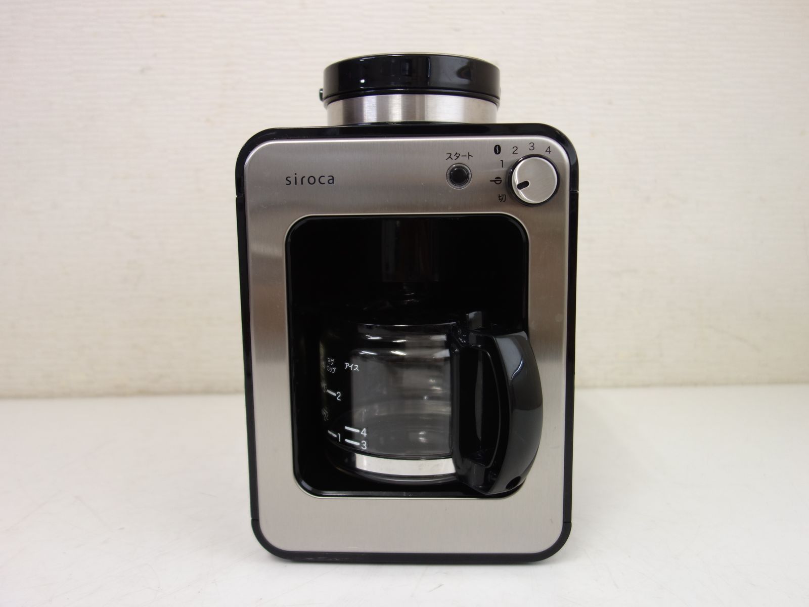 中古】M▽シロカ コーヒーメーカー 2023年 メッシュフィルター