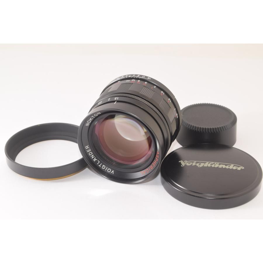 Voigtlander フォクトレンダー NOKTON Vintage Line 75mm F1.5 Aspherical シルバー VMマ Voigtlander(フォクトレンダー) NOKTON classic 35mm F1.4 II MC VM