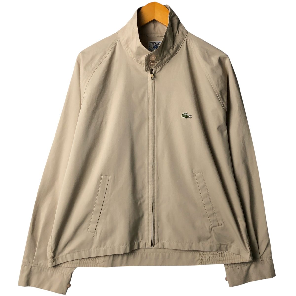 古着 70~80年代 ラコステ LACOSTE IZOD ハリントンジャケット スイング