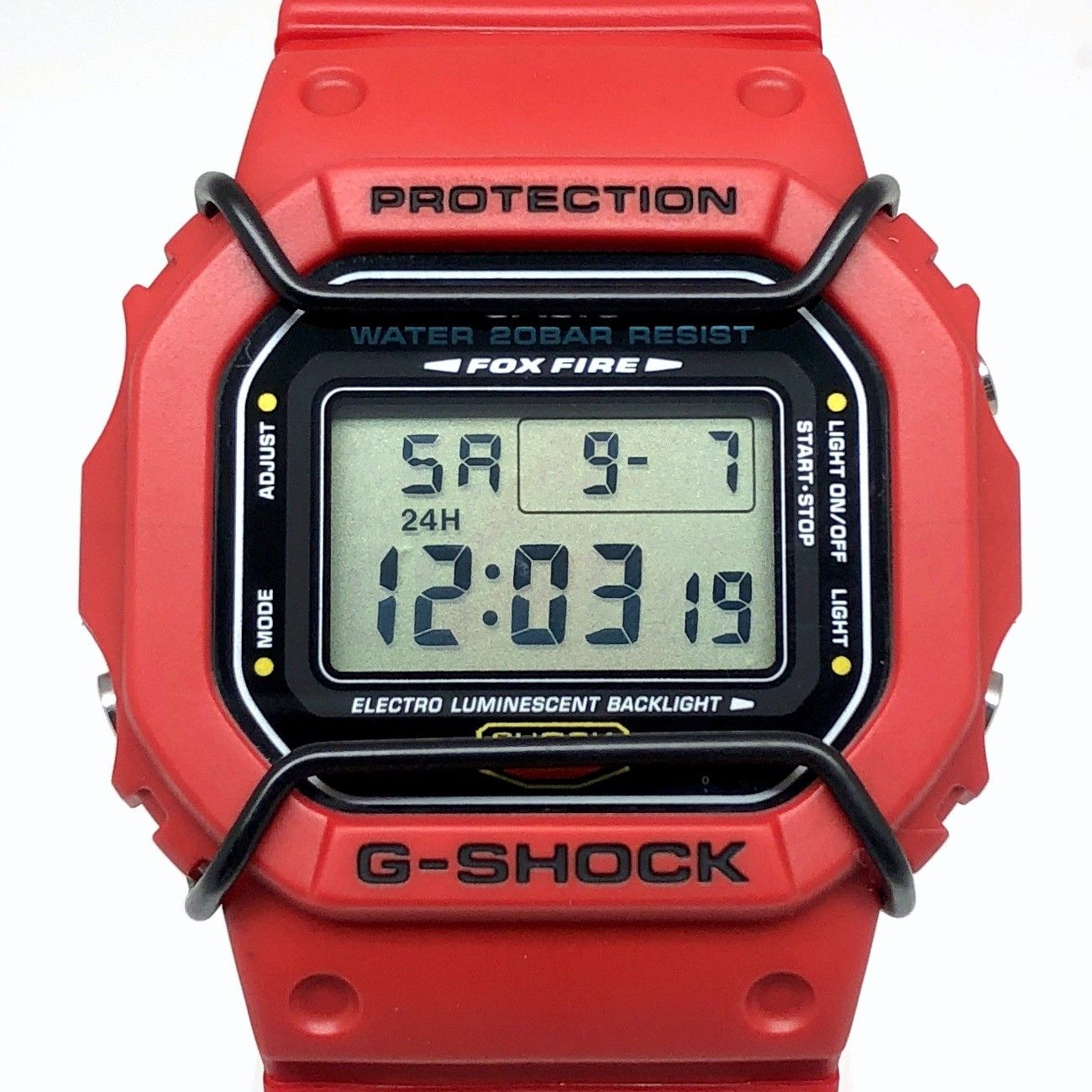 G-SHOCK ジーショック DW-5600ED-4 レッド スピード プロテクター GマークEL MADE IN KOREA 1996年8月発売  ヴィンテージ