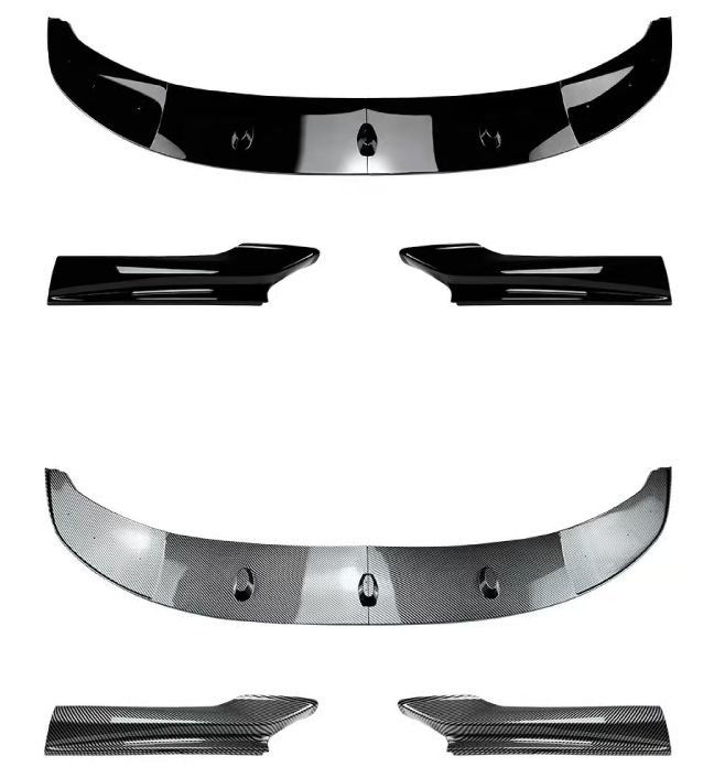 BMW 5シリーズ スポーツモデル F10 F11 2011-2017 フロントリップスポイラー＆フロントコーナーピアノブラック人気急上昇613QQ