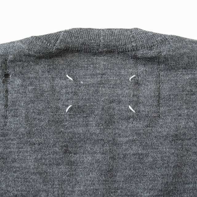 未使用 23AW メゾンマルジェラ Maison Margiela ダメージ加工 未使用 23AW メゾンマルジェラ Maison Margiela ダメージ加工