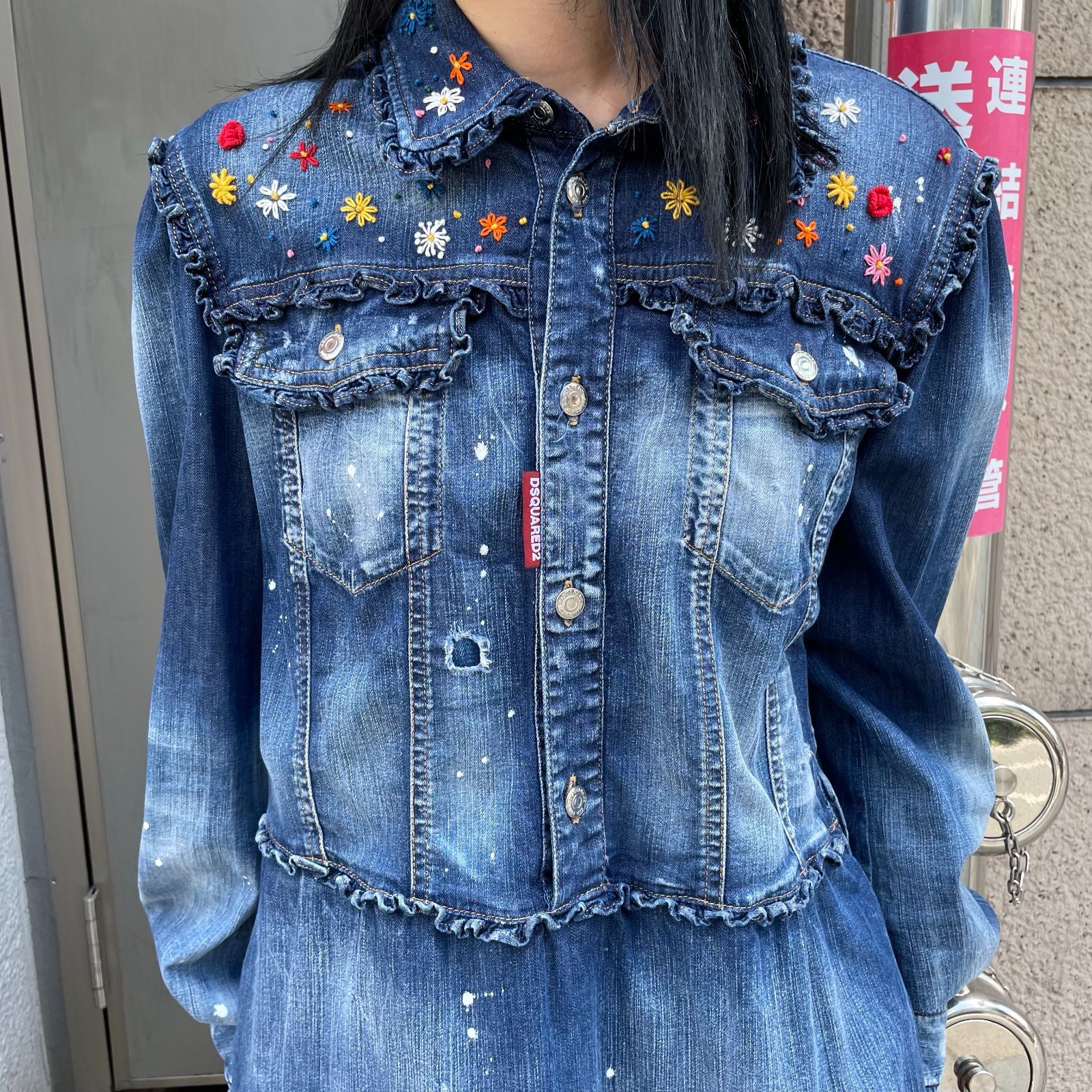 DSQUARED2ディースクエアード デニムワンピース 楽天市場】DSQUARED2 ディースクエアード/デニムワンピース/42