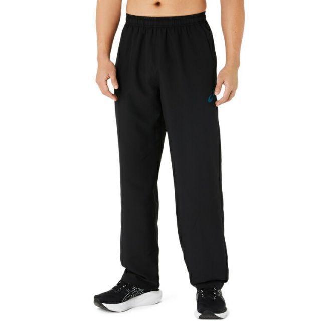 asics アシックス ES DRY CROSS PNT パフォーマンスブラック S 2031D925 1 | スポーツ メンズ S ブラック 黒 服 衣類 衣料品ウェア ウエア ボトムス ズボン ロングパンツ ドライクロスパンツ 吸汗速乾 ポ