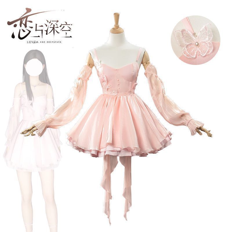 恋と深空 夢幻の波瀾 メインキャラクターコスチューム フルセット アニメ風ワンピース 二次元衣装 イベント用 プレゼント最適