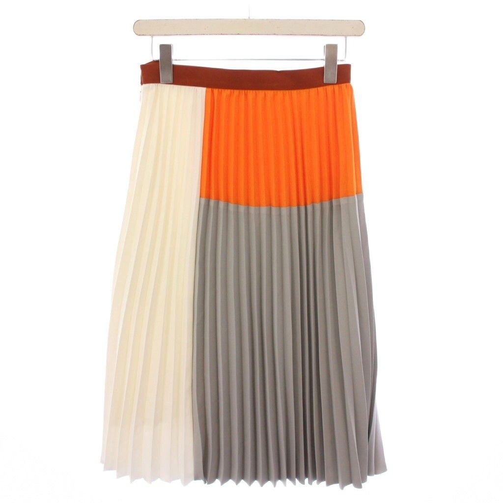 Graphpaper グラフペーパー　ロングプリーツスカート Graphpaper Satin Pleats Skirt Long