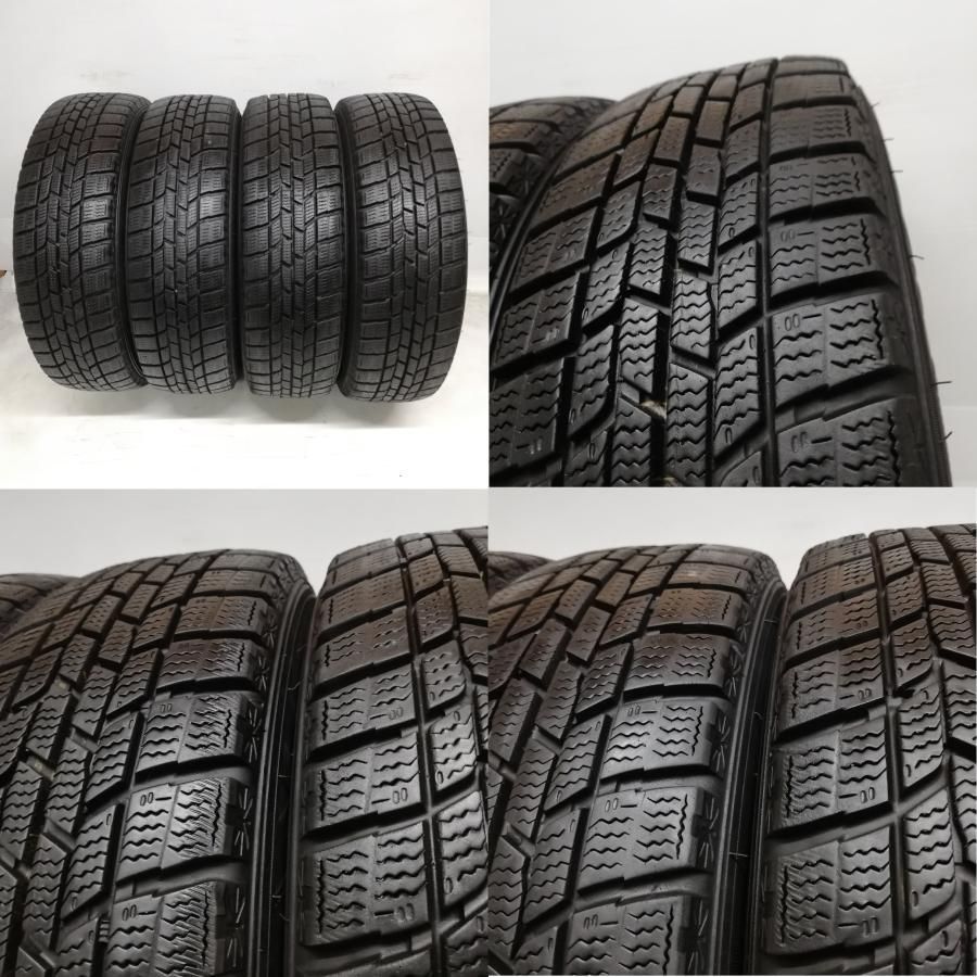 スタッドレスタイヤ u0026 ホイール 4本＞ 155/65R13 グッドイヤー 13x4.50B ミツビシ純正 4H -100 オッティ ekワゴン  トッポ 中古 - メルカリ