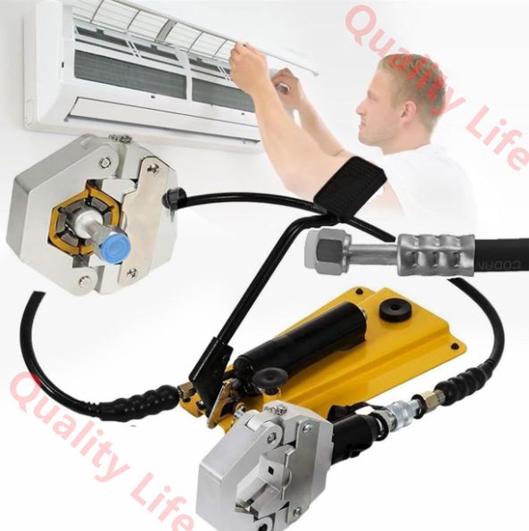 油圧ホース圧着工具