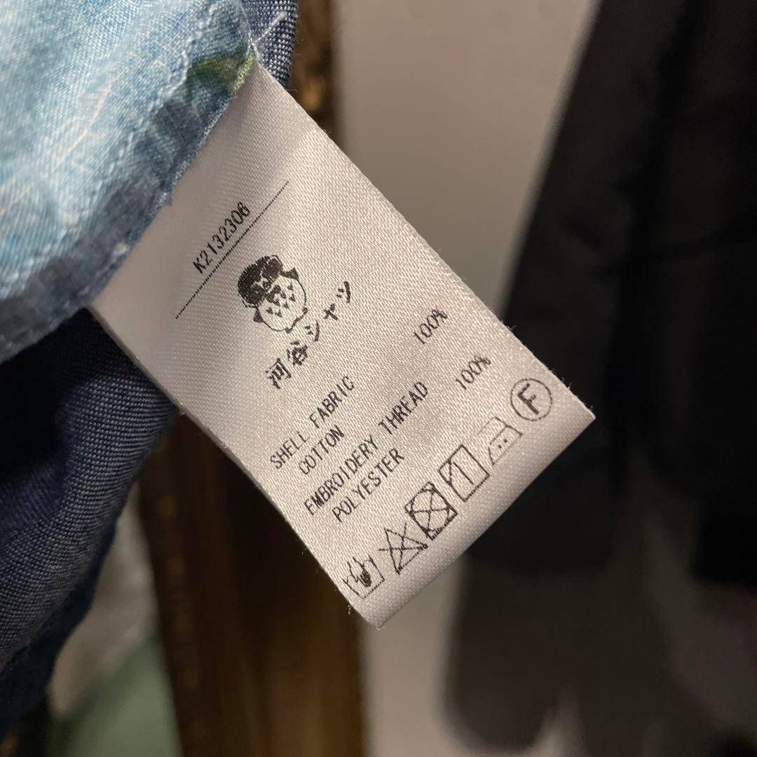 河谷シャツ カワタニ kawatani shirt ワンピース denim 半袖