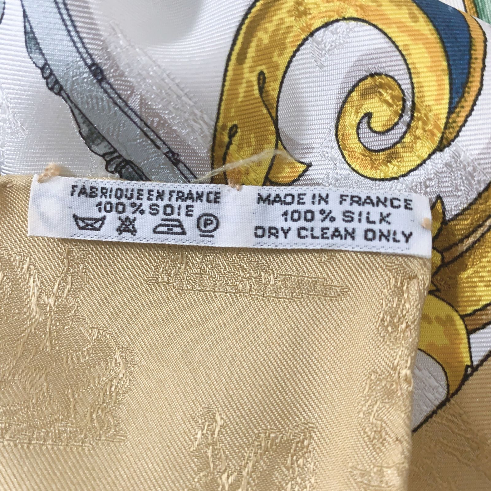 ★美品 HERMES スカーフ カレ90 帝王学 バヤデール 新品同様 エルメス カレ90 帝王学 バヤデール スカーフ 2021SS