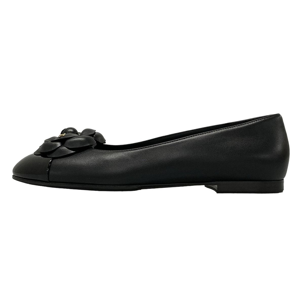 CHANEL(シャネル) フラットシューズ 38 1/2 C レディース美品