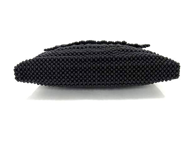 □極美品□ 黒珊瑚 ワンハンドル ハンドバッグ ショルダー 肩掛け