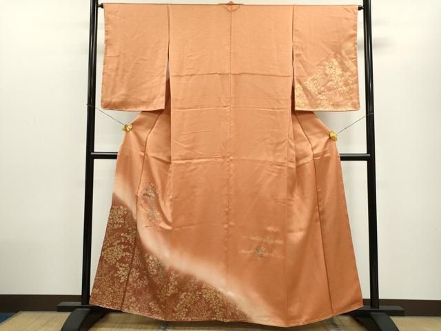 平和屋着物○中国三大刺繍 スワトウ刺繍 総刺繍 訪問着 絞り 雪輪