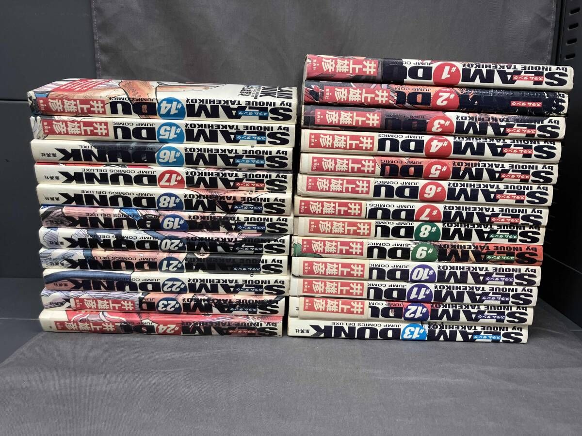 スラムダンク 完全版　全24巻セット　美品　帯付き スラムダンク完全版 1巻〜24巻 全巻セット 全巻帯付き Amazon.co.jp: