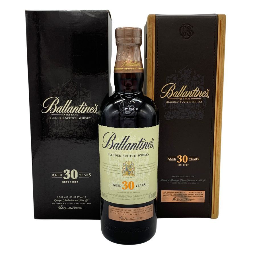 バランタイン - バランタイン 30年 現行 700ml 40%【X4】 Amazon.co.jp: バランタイン 30年 木箱入り 40度 700ml [並行