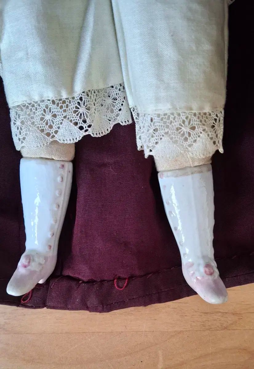 ボーンチャイナドール23センチ 60cm用 ロングチャイナドレス (黒) (ドール) - ホビーサーチ ドール