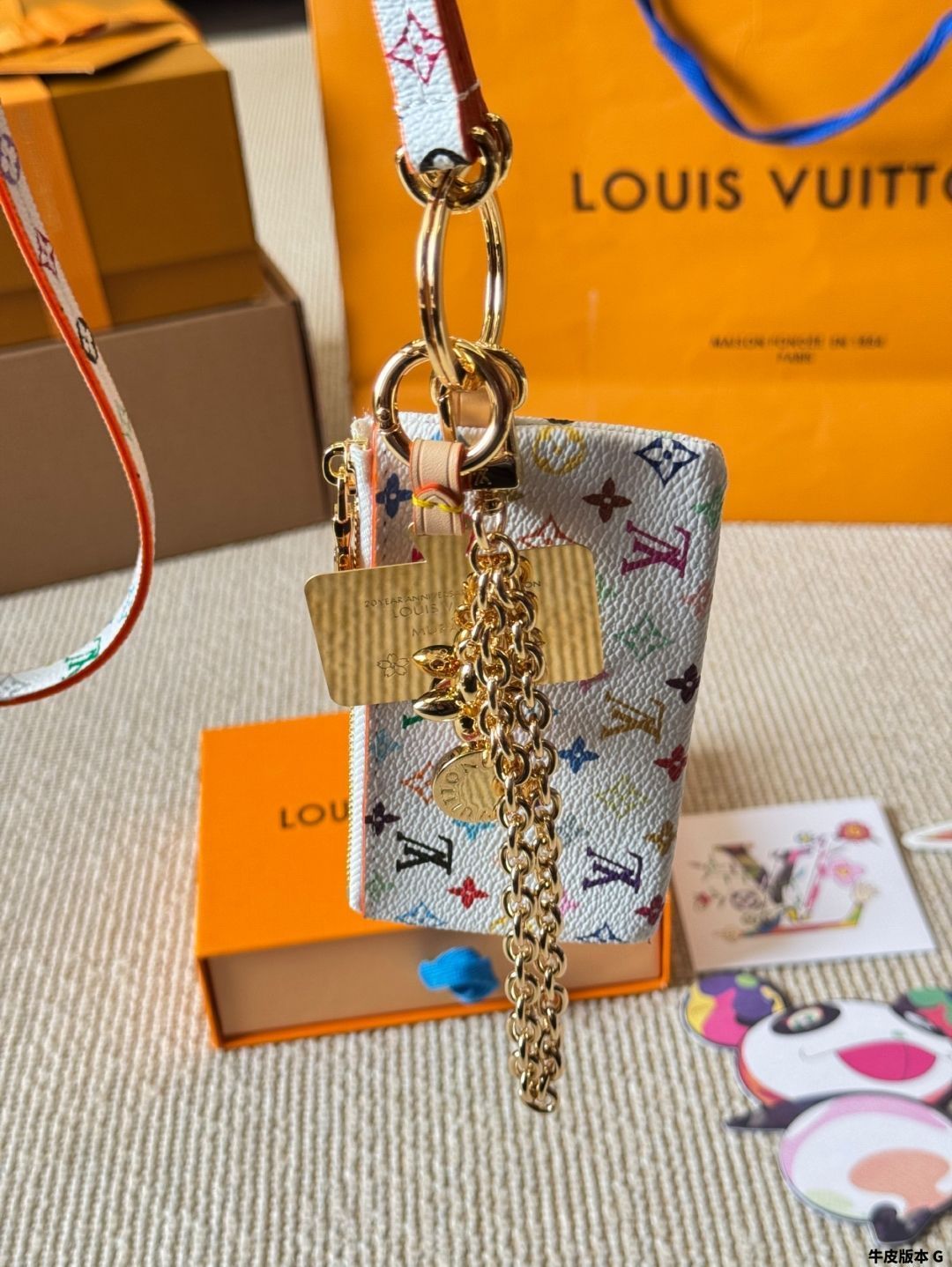 今日特価】Louis Vuitton x 村上隆 レインボーモノグラム スマホ