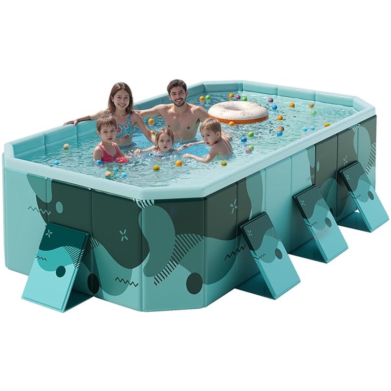 NIANTONG 非膨張式 プール 大型【最新改良 鉄骨構造 頑丈設計】0523