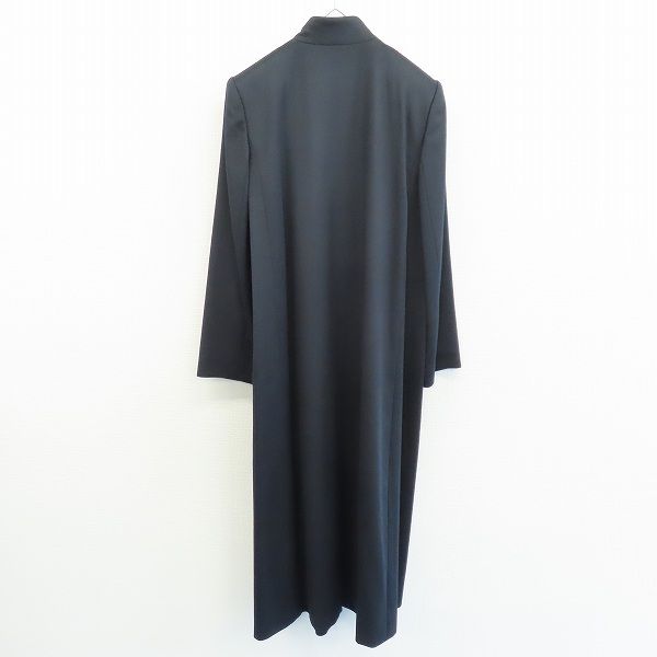 レリアン Leilian カシミヤ コート ロング 紺系 [w945319] - メルカリ