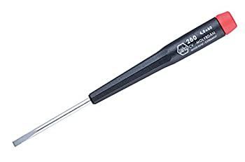 Wiha 26025 Slotted Screwdriver with Precision Handle 2.5 x 50mm by Wiha 26025 Slotted Screwdriver with Precision Handle 2.5 x 50mm by