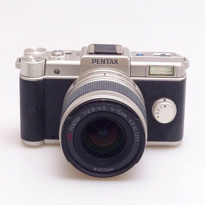 ペンタックス PENTAX Q 02ズームレンズキツト リミテツドシルバー