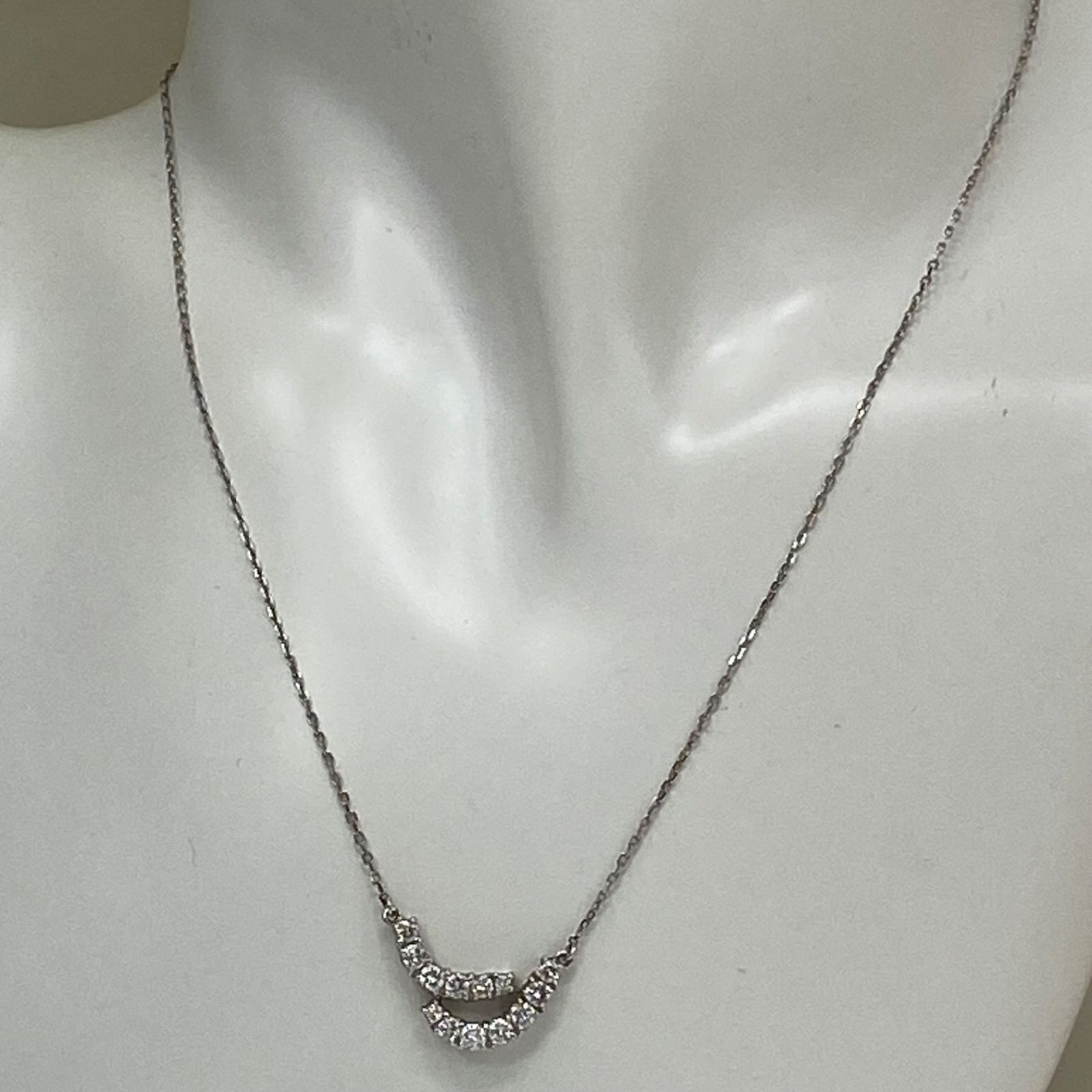 mikimoto ミキモト 御木本 used k18WG 18金 AU750 天然