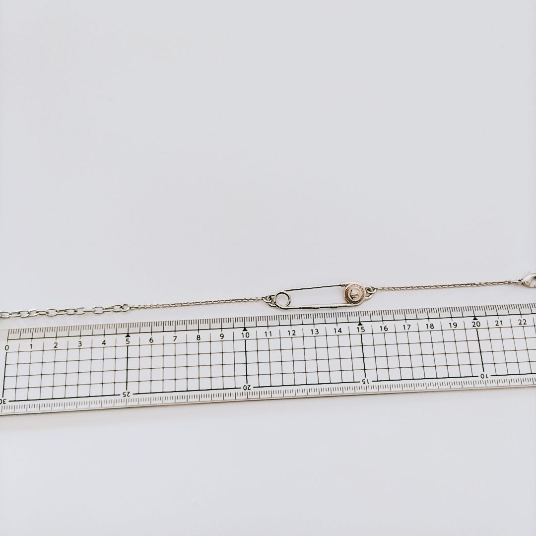 新品未使用】VERSACE セーフティピン ブレスレット チェーン