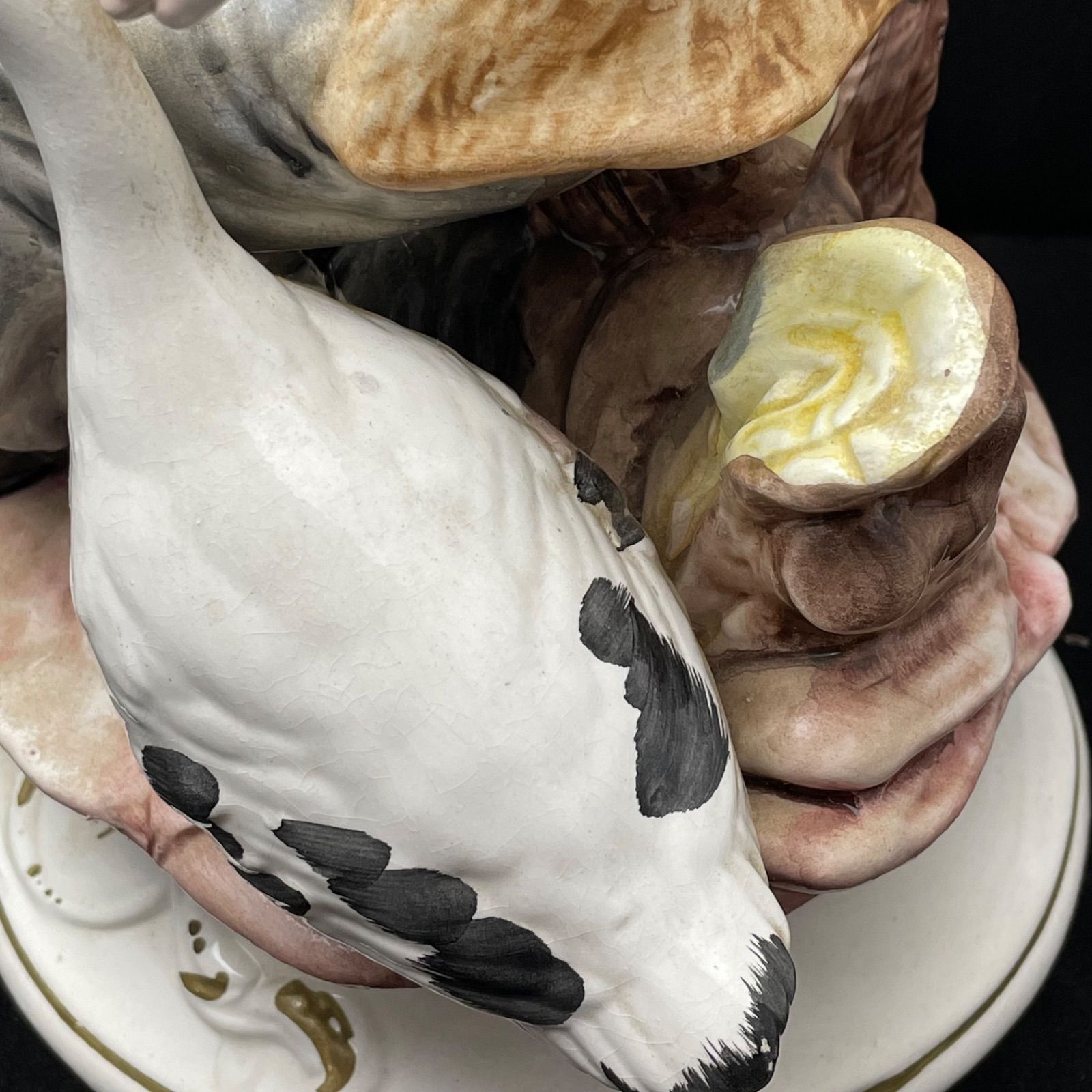 イタリア カポディモンテ フィギュリン 陶器人形 美術品 - メルカリ