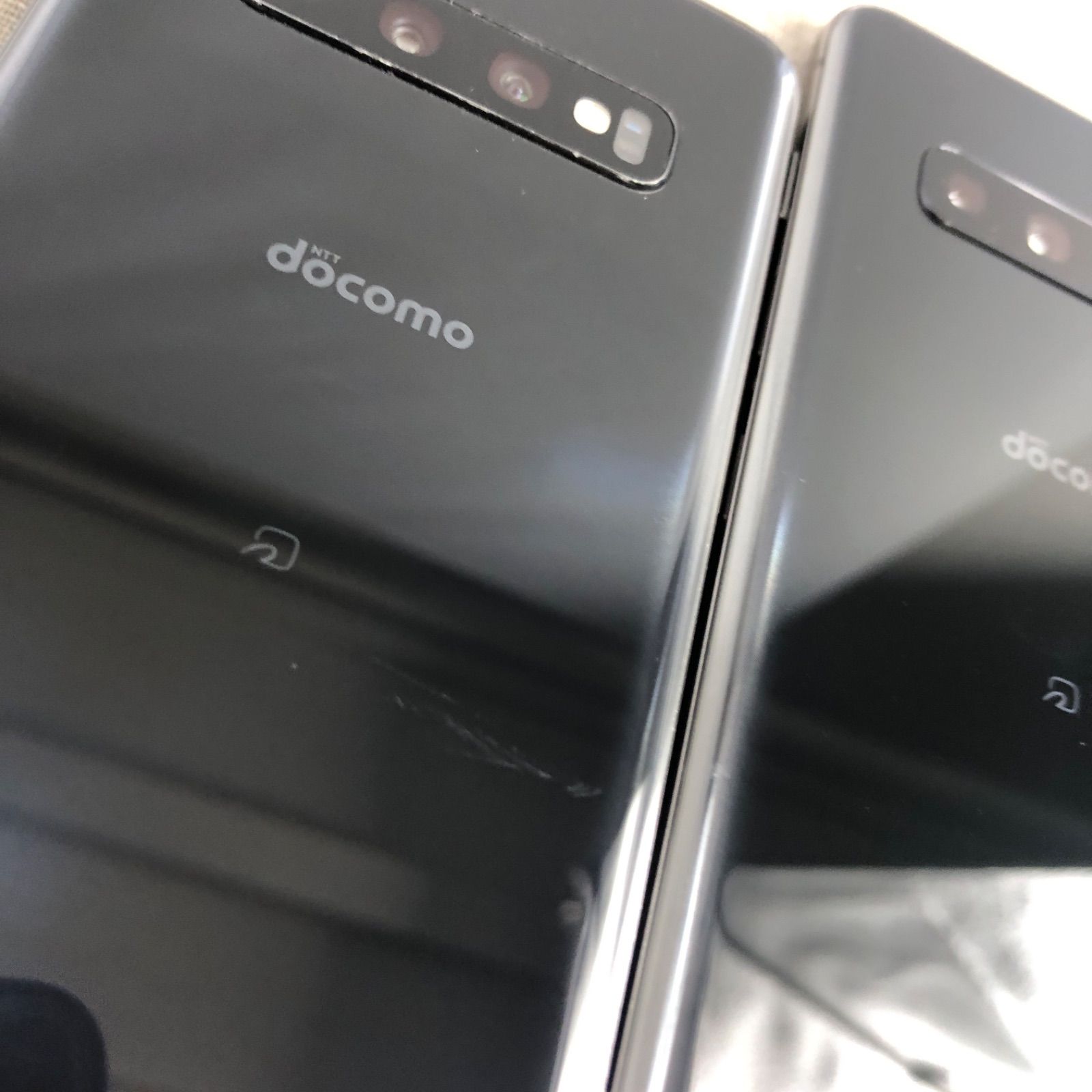 ◇ジャンク品◇【3点セット】Galaxy S10 SC-03L 128GB【大キズ有】/SP