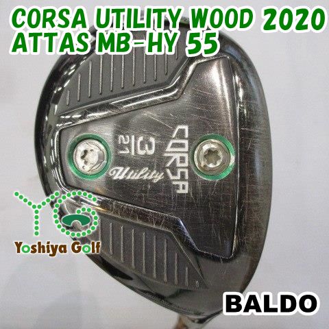ユーティリティ バルド CORSA UTILITY WOOD 2020|ATTAS MB-HY 55|R|21 136778