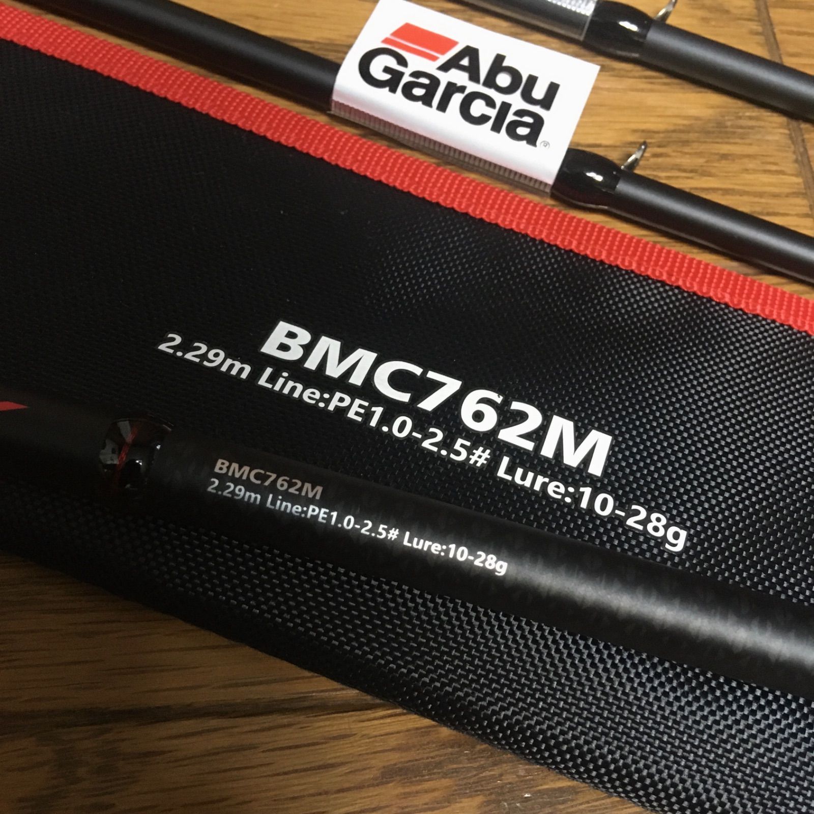 2WAY アブガルシア 7.5ft(2.29m) ベイトロッド2ピース BLACKMAX BMC762M+ML バス ルアーロッド abuベイト -  メルカリ