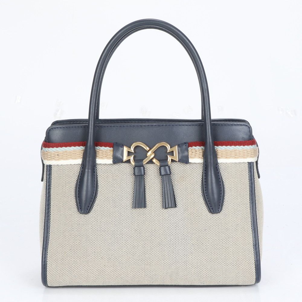 トッズ ファー×レザー ウェーブ バッグパック ミニバッグ TOD’S