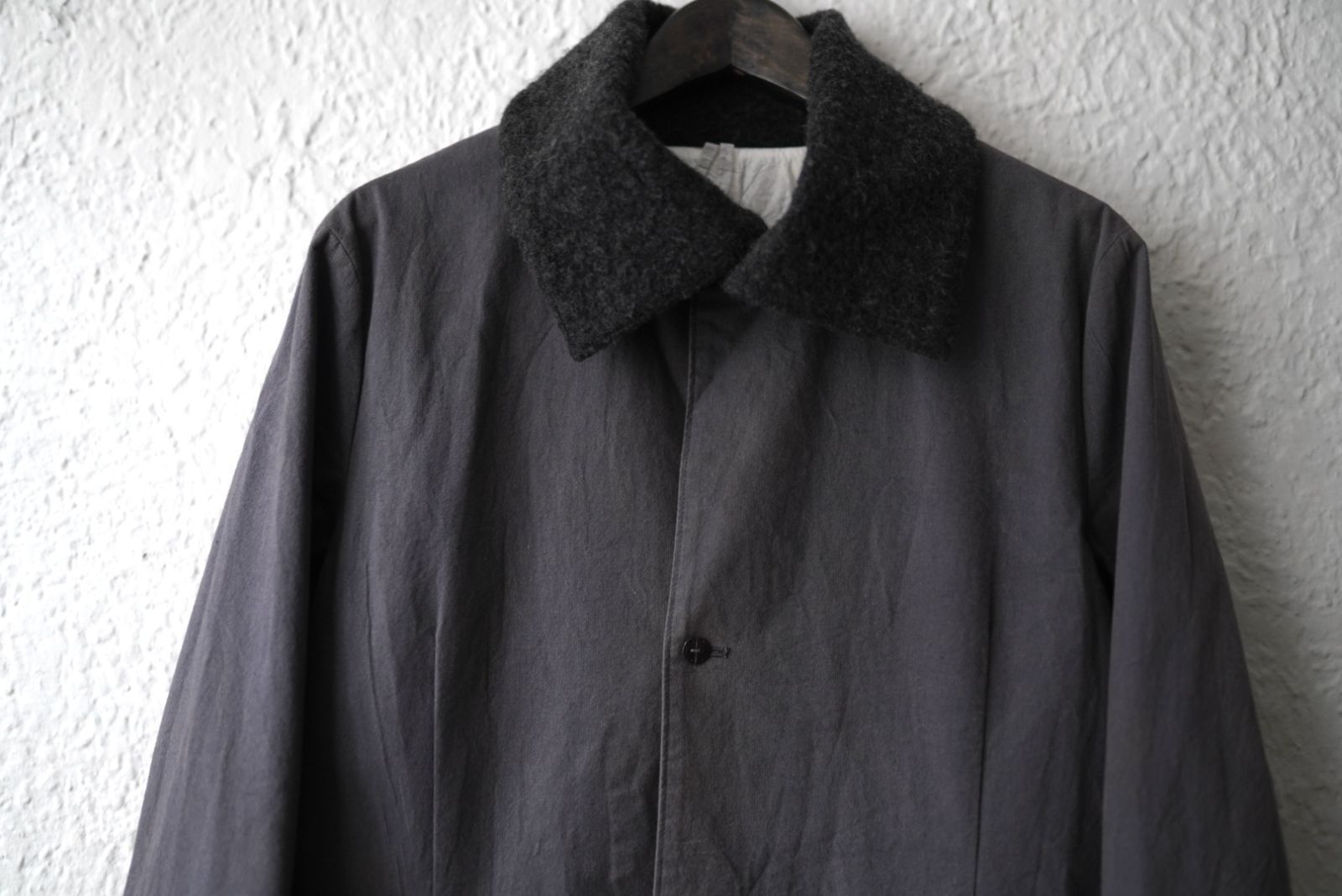 15SS HIGH NECK COAT ハイネックコットンコート / taichi murakami(タイチムラカミ)｜代購幫