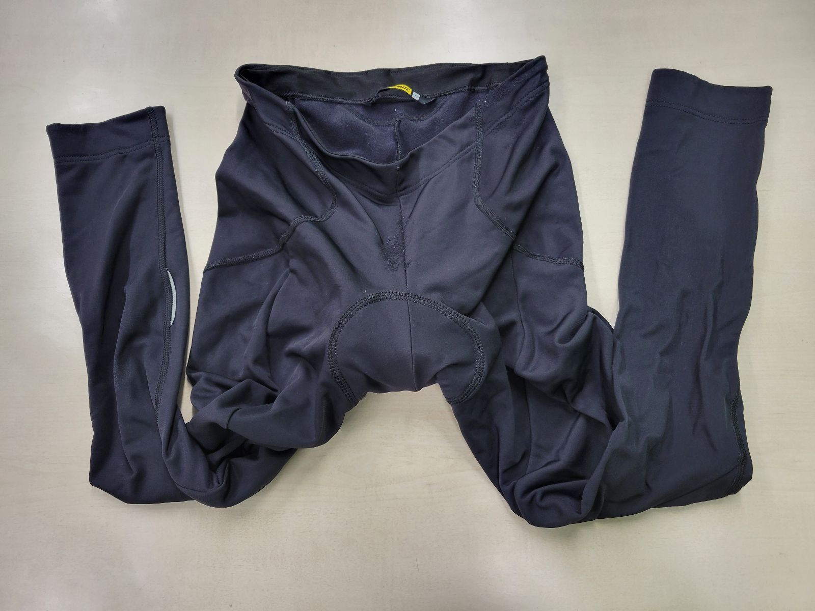 マビック MAVIC 冬用ロングビブタイツ裏起毛 japan Lサイズ