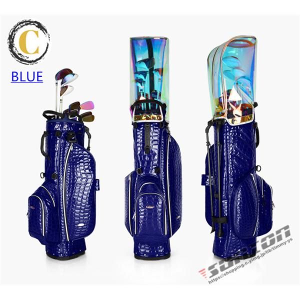 ゴルフクラブケース スタンド式キャディーバッグ レディース