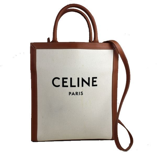 ⭐️ 新型 美品 セリーヌ バーティカル カバ スモール トートバッグ グレー CELINE セリーヌ バーティカル カバスモール 2WAYトートバッグ グレー