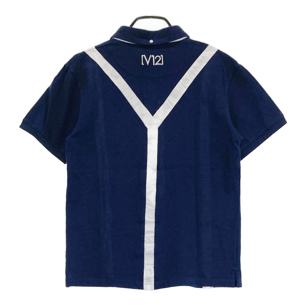 美品　V12 （V TWELVE） メンズ　半袖ポロシャツ　M 美品 V12 （V TWELVE） メンズ 半袖ポロシャツ M 美品 V12 （V