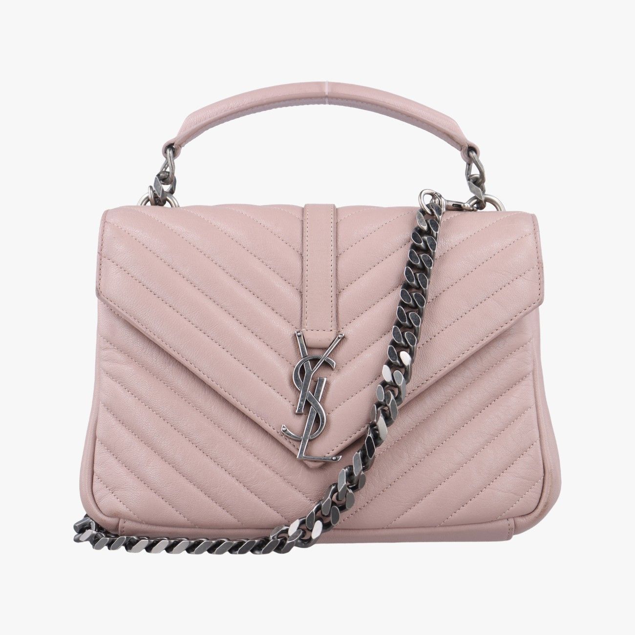イヴサンローランYves Saint Laurentカレッジピンクレザー428056GUE428056.1216