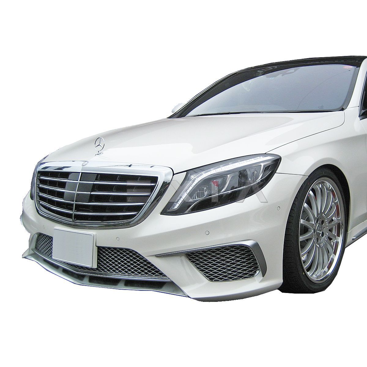 W222 後期 S63 S65仕様 フロントバンパー メッシュダクトカバー Mercedes-Benz ベンツ Sクラス W222 後期 S63 AMG専用 S65仕様