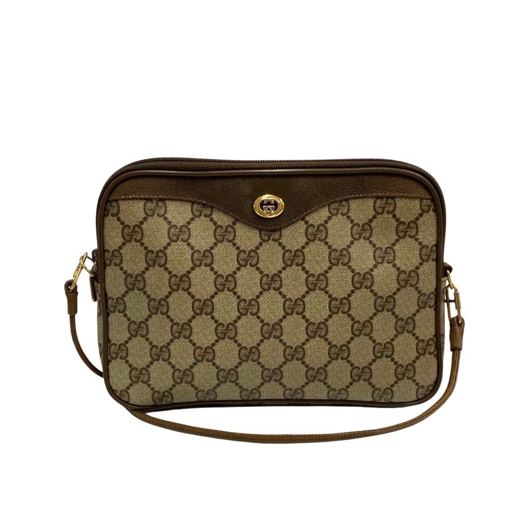 極 美品 GUCCI オールドグッチ グッチ ヴィンテージ GG ロゴ 金具