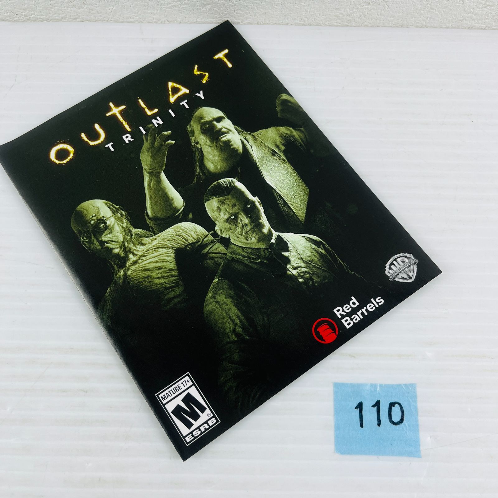 ◇110 【輸入盤（北米版）】OUTLAST TRINITY アウトラスト トリニティ プレイステーション4 PS4 プレステ4 disk ディスク  ソフト - メルカリ