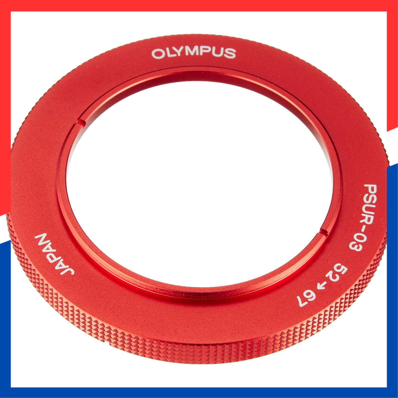 【在庫処分】52-67mm ステップアップリング 防水プロテクター用 OLYMPUS SYSTEM/オリンパス PSUR-03 OM