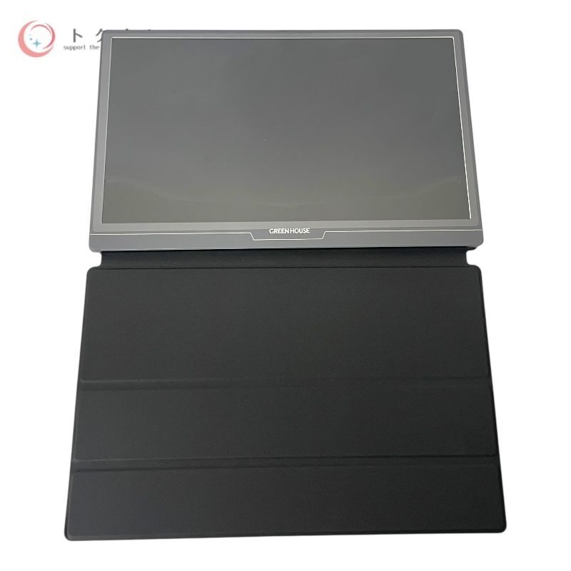 グリーンハウス 13.3型 モバイルディスプレイ GH-CLCU13A-BK み フルHD USB-C接続