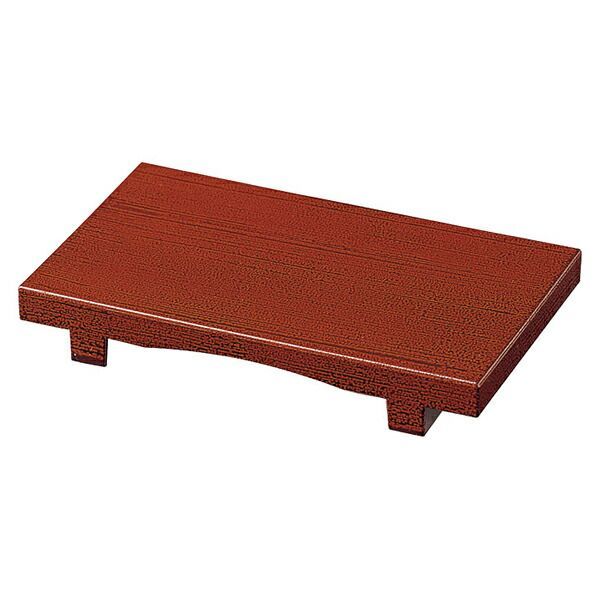 和食器 エ719 028 A ABS寿司ゲタ 溜刷毛目