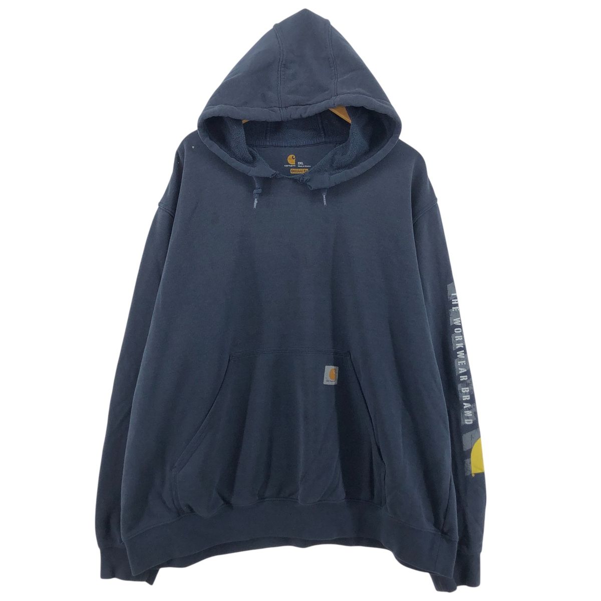 古着 カーハート Carhartt ORIGINAL FIT スウェットプルオーバーパーカー メンズXXL相当/eaa413532