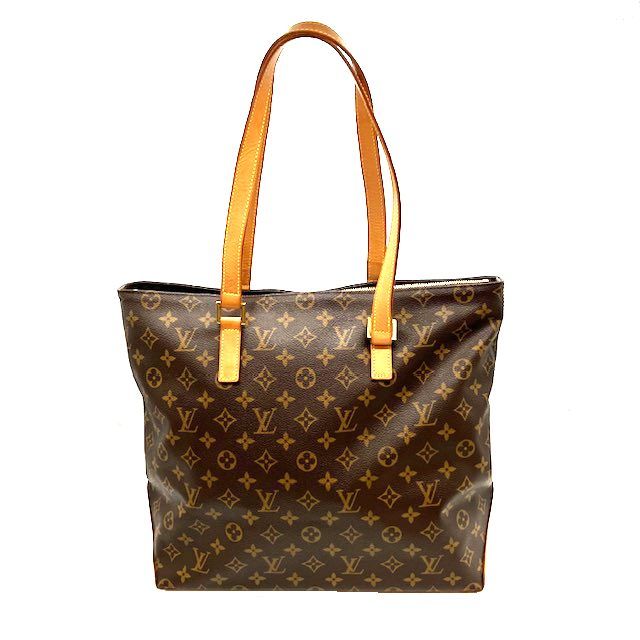 LOUIS VUITTON ルイヴィトン カバメゾ モノグラム M51151 ショルダーバッグ トートバッグ ブラウン - メルカリ