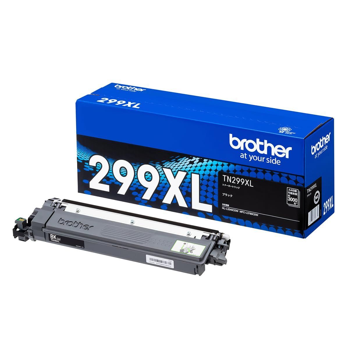 PatternName:単品 【ブラザー純正】トナーカートリッジ TN299XLBK 対応型番:HL-L3240CDW、MFC-L3780CDW 他