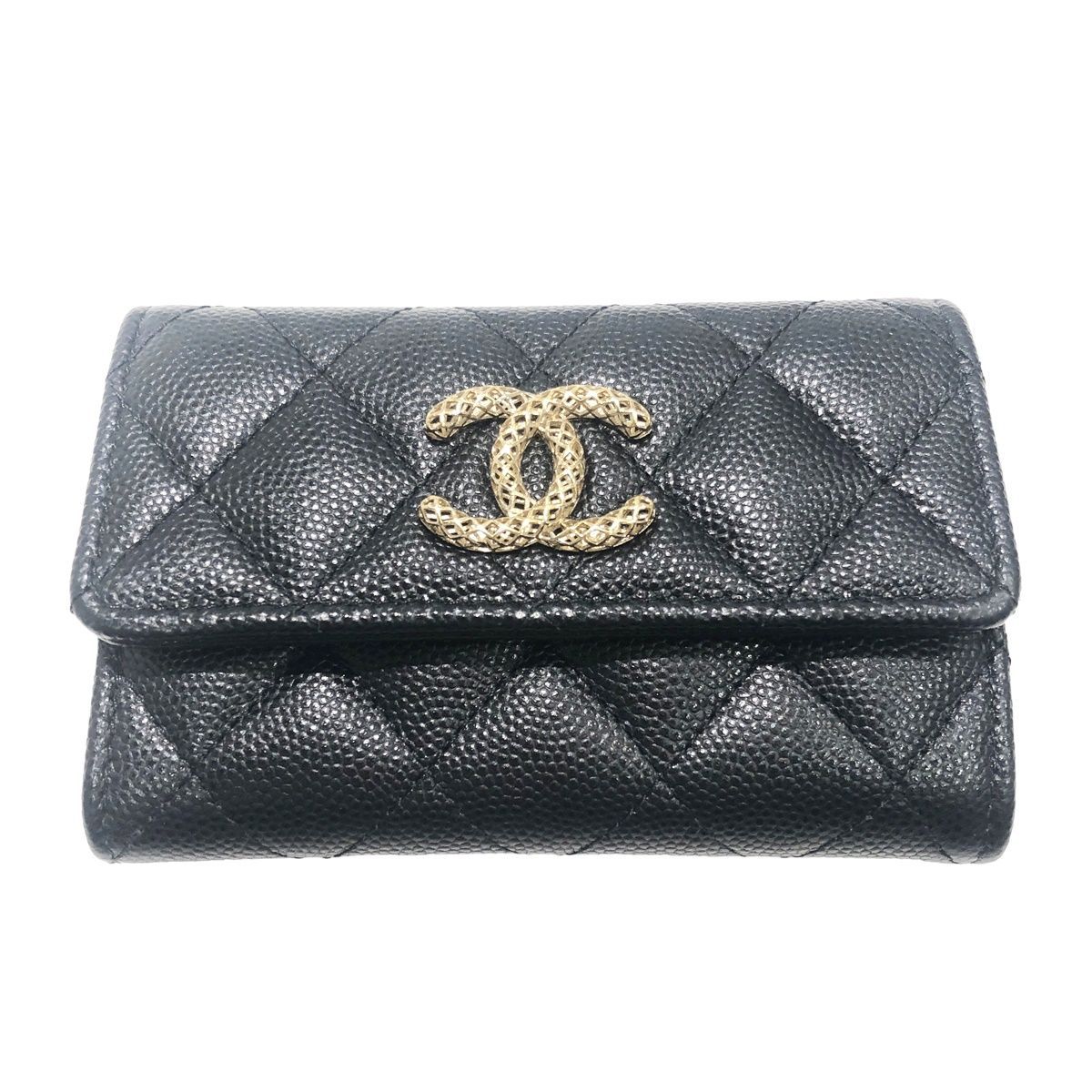 中古】 CHANEL シャネル マトラッセ コインケース / カードケース