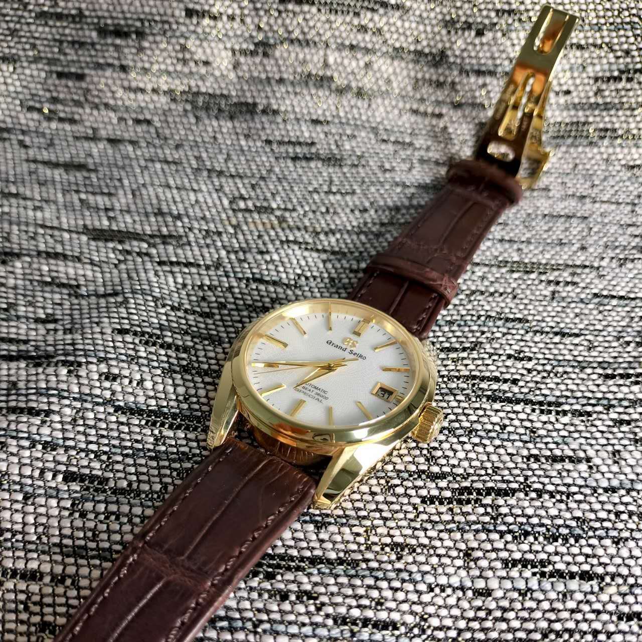 商談中：グランドセイコー 18K 20周年記念限定モデル 9S85-01F0 150本